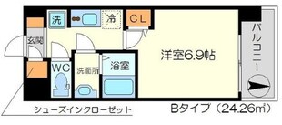 リッツ新大阪の物件間取画像